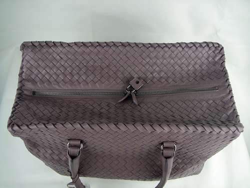 Bottega Veneta Lambskin Leather Handbag 1023 purple